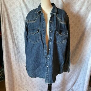 Ariat Blue Denim Shirt